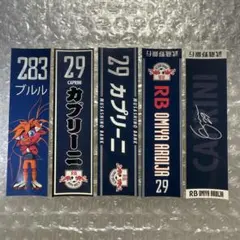【新品】RB大宮アルディージャ プレーヤーネームフレークシール 29 カプリーニ