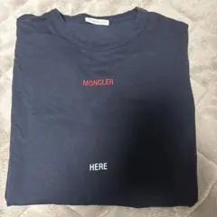 MONCLER ネイビー Tシャツ