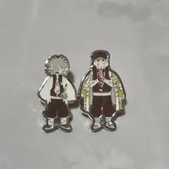 鬼滅の刃 ゆるパレット ピンズコレクション 不死川実弥 悲鳴嶼行冥