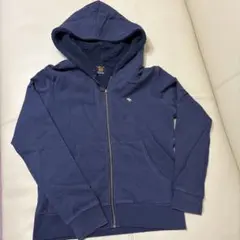 ❣️☆アバクロ☆かわいい ❣️ ネイビー フード付きパーカー L
