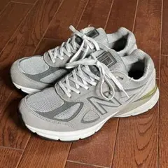 New Balance 990v4 M990GL4グレー 25.5cm 2E