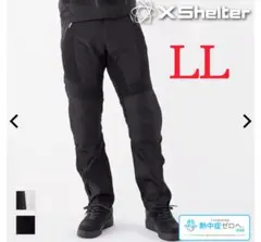 ワークマン エックスシェルター暑熱αライディングパンツ LLサイズ ブラックのサムネイル
