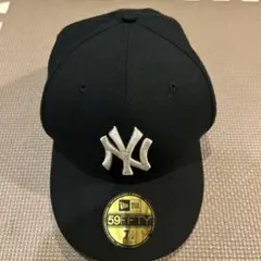 New Era 59FIFTY ブラック キャップ 7 1/4
