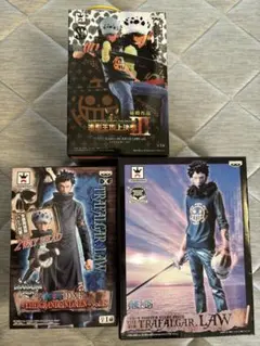 ONE PIECE トラファルガー　ロー　ワンピース　フィギュア　3点まとめ売り