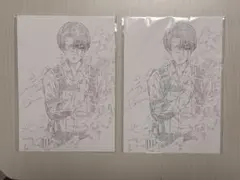 進撃の巨人　リヴァイ 映画3周目入場者特典2枚セット