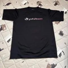 phiten ファイテン Tシャツ ブラック L