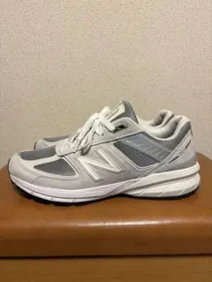 New Balance M990NA5 990v5ホワイト グレー - メルカリ
