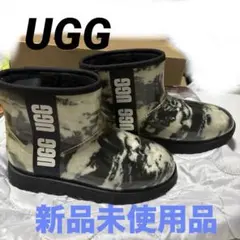 新品　未使用品　UGG レインムートンブーツ　22センチのサムネイル