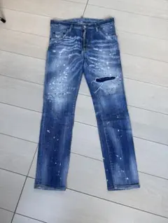 DSQUARED2 クラッシュデニム　42 スケータージーン
