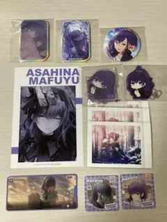 プロセカ　朝比奈まふゆまとめ売り　ぱしゃこれ　缶バッジ　特典　メモステ