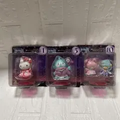 ♥ハローキティ一♥1番くじ フィギュア 4体セット ハローキティーハッピーアニバーサリーくじ A賞フィギュア 4体