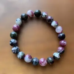高品質希少 ユーディアライト 天然石 ブレスレット - メルカリ