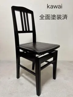 ピアノ　椅子　　トムソン椅子　黒　イス　チェアほぼ未使用❗️ 楽天市場】日本製：ピアノ椅子 背もたれ付きタイプ トムソン椅子：NO