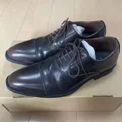 monreve ダークブラウン レザー ドレスシューズ