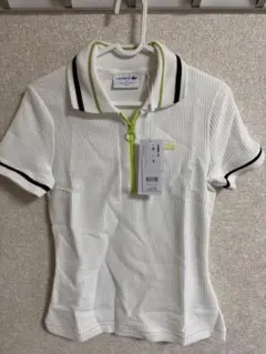 LACOSTE ホワイト ポロシャツ