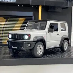 スズキ ジムニー JB64 ホワイト ミニカー シエラ JB74 1/24