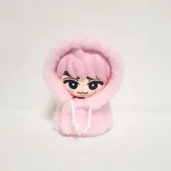 Snow Man すのチル ソフビ コスチューム 洋服 紐付きフード ピンク