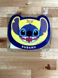 ディズニー　スティッチ　マウスパッド　SUBARUオリジナルマウスパッド　非売品のサムネイル