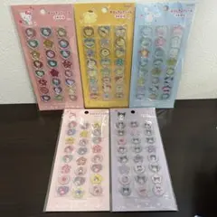 正規品 おはじきシール キティ プリン シナモン マイメロ クロミ 新品未使用品
