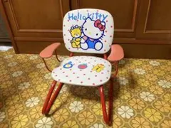 激レア！希少！サンリオハローキティ折りたたみ椅子当時物2000年新品未