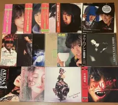 中森明菜 LP'87 +1 クリムゾン +1 レコード 2枚セット - メルカリ