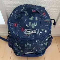 Coleman アウトドア柄 リュック キャンプマップ
