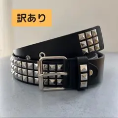 【訳あり】スタッズベルト　ピラミッド　ウエスタン　アメカジ　y2k　グランジ