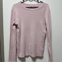 プチバトー　Mサイズ　長袖Tシャツ　ピンクのサムネイル