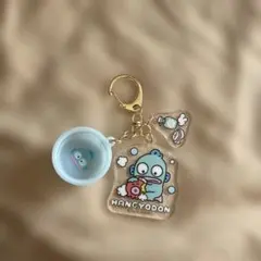 산리오 当たり 쿠지 ハンギョドン アクリルキーホルダー 블루