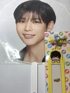 なにわ男子 長尾謙杜POPMALL セット うちわ フォトカードホルダー