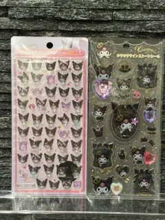 【正規品】ボンボンドロップシール クロミ サンリオ キラキララインストーンシール