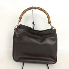 GUCCI グッチ バンブー ハンドバッグ ブラウン レディース ブランド