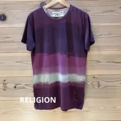 【新品未着用】RELIGION プリント半袖Tシャツ メンズ Mサイズ⑥のサムネイル