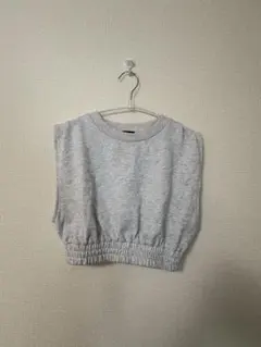 FIG&VIPER ノースリーブ スウェット グレー