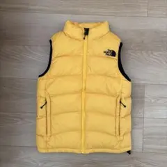 THE NORTH FACE イエロー ダウンベスト 140 (120〜)