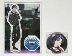 プロセカ　ZOZOTOWN　青柳冬弥　缶バッジ　アクリルスタンド