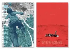 と*ん様 僕のヒーローアカデミア 原画展 ポスター2種 デジタル原稿プリント 爆 と*ん様 僕のヒーローアカデミア 原画展 ポスター2種 デジタル原稿