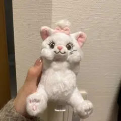 ディズニーストア　マリー　プラッシュキーチェーン