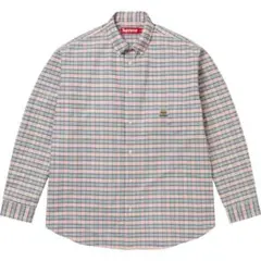 M*M様 supreme Loose Fit Flannel Oxford Sh - メルカリ