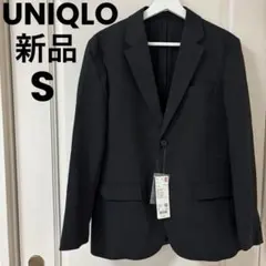 新品 UNIQLO 感動ジャケット ブラック S 新品タグ付き
