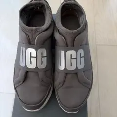 UGG グレー 厚底ストレッチスニーカー