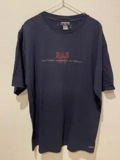 JANSPORTS ジャンスポーツ　Tシャツ 黒　ネイビー　古着　半袖のサムネイル