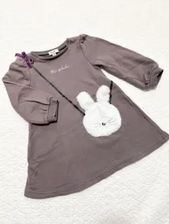 any FAM ウサギポシェットワンピース