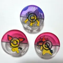 ポケモン ピンズ 3個セット ピンバッチ モンスターボール