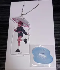 銀河特急ミルキー★サブウェイ セブン限定ミニアクリルスタンドキーホルダー チハル