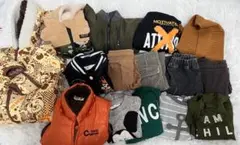 男の子 90cm 冬物まとめ売り ジャケット・ズボンなど」