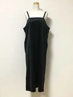 talbyyumi コーデュロイ リブ キャミソールワンピース LL ジャンスカ