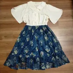 アクシーズファム　半袖ワンピース　F