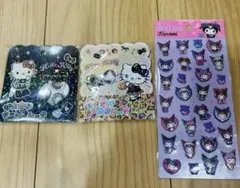 ハローキティ　おはじきシール　フレーク