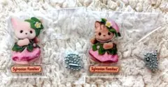 【シルバニアファミリー】 《赤ちゃんアクリルキーチェーン-いちご-》2個★新品